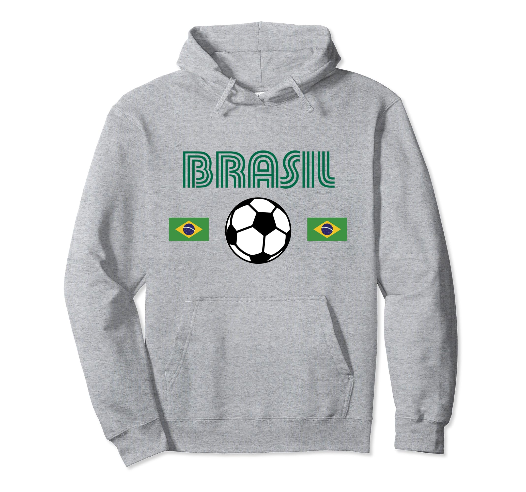 Brazil Soccer Fans Related Products Hoodie - Graphic Print Unisex - T-Shirt, Sweatshirt, Hoodie