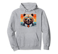 Papa Bear Sunglasses Funny Bear Dad Hoodie - Custom Art Print Men Women - T-Shirt, Sweatshirt, Hoodie