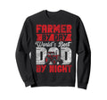 Farming Farmer Dad Father Tractor Sweatshirt - Novelty Apparel Unisex - T-Shirt, Sweatshirt, Hoodie