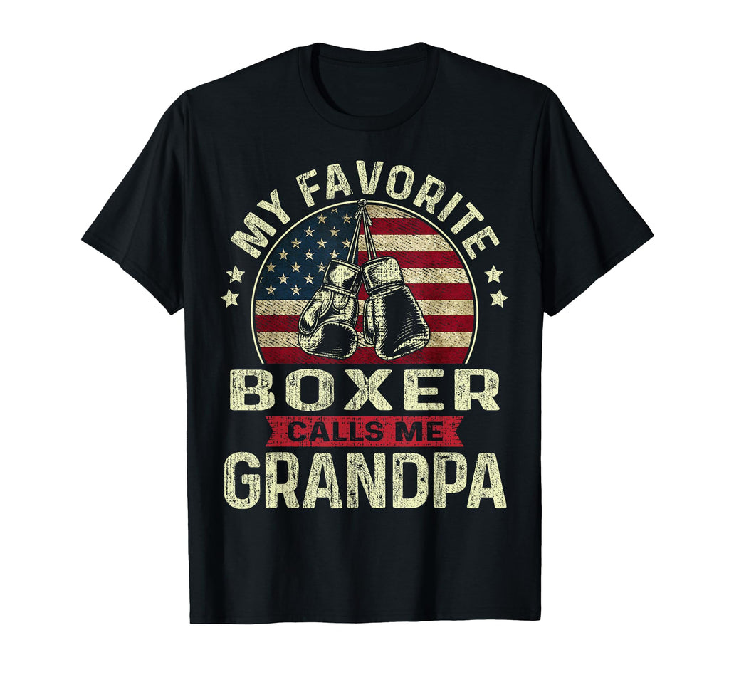 Fathers Day Boxing My Favorite Boxer T-Shirt - Minimalist Print Unisex - T-Shirt, Sweatshirt, Hoodie