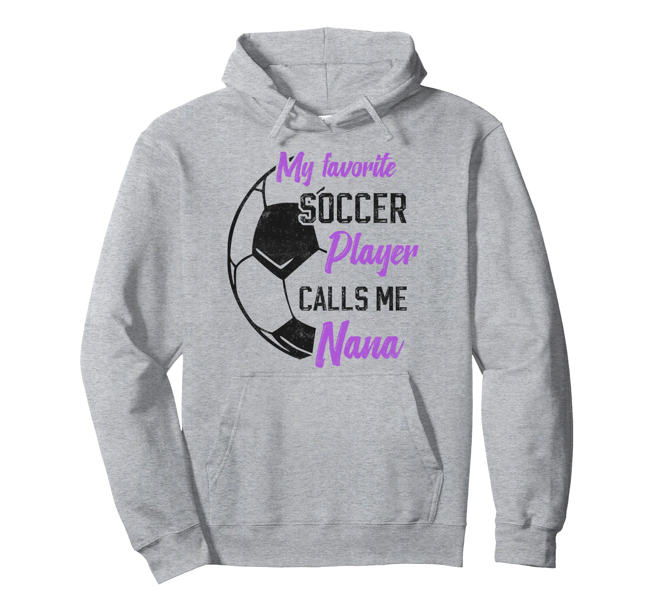 My Favorite Soccer Player Calls Me Hoodie - Minimalist Print for Adults - T-Shirt, Sweatshirt, Hoodie