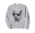 Pig Dad Sunglasses And Sweatshirt - Novelty Apparel Men Women - T-Shirt, Sweatshirt, Hoodie