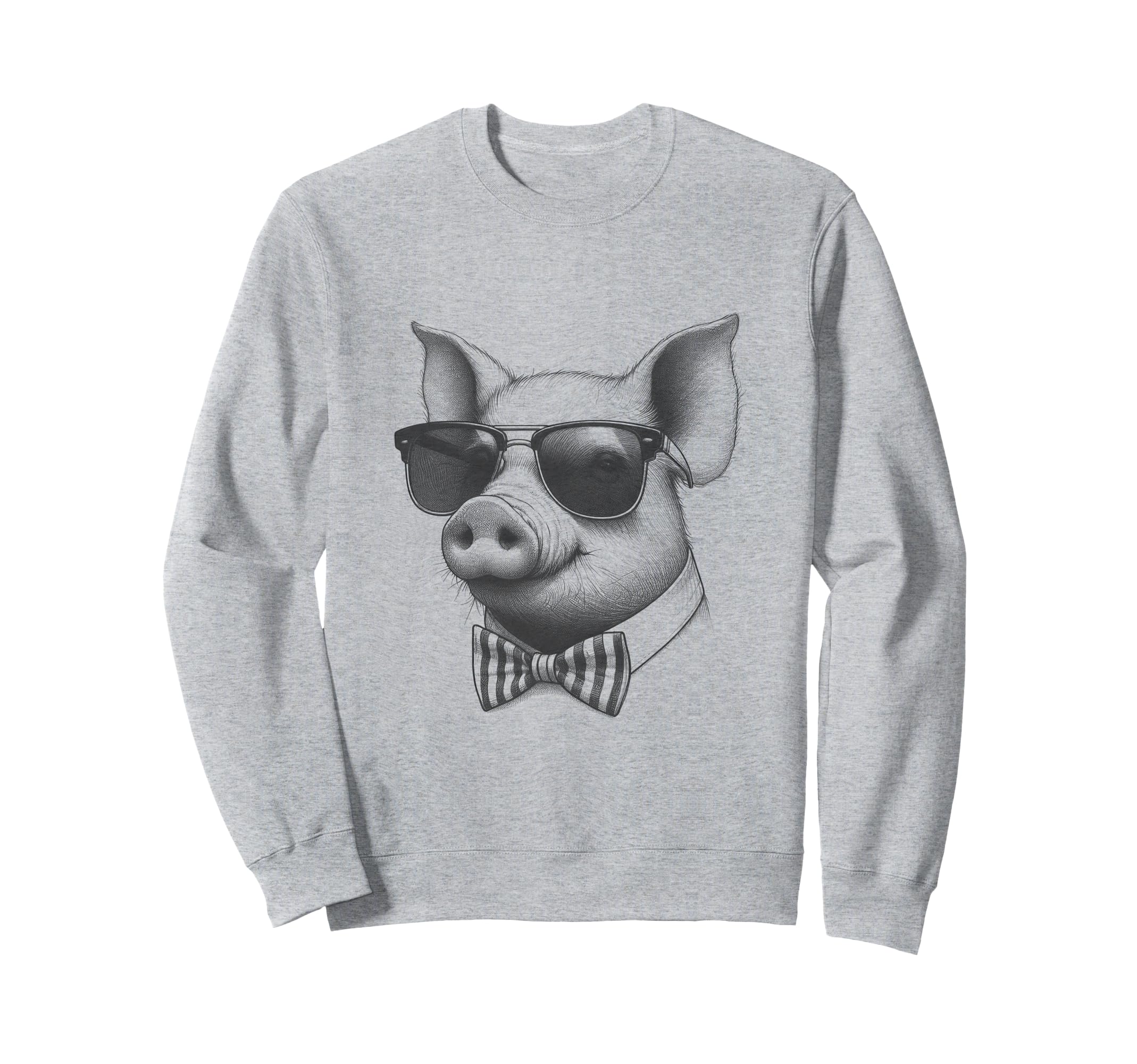 Pig Dad Sunglasses And Sweatshirt - Novelty Apparel Men Women - T-Shirt, Sweatshirt, Hoodie