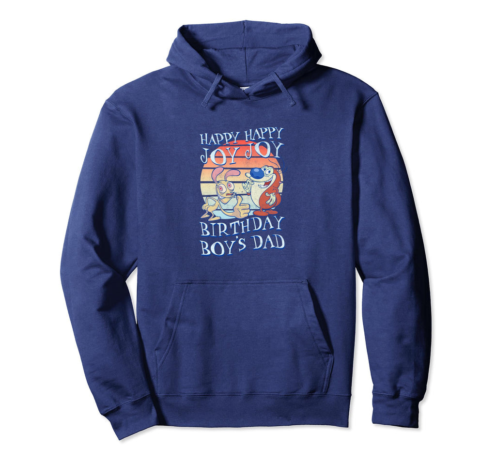 Ren And Stimpy Happy Happy Joy Hoodie - Aesthetic Graphic Men Women - T-Shirt, Sweatshirt, Hoodie