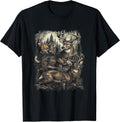 Vintage Deer Graphic Retro 90s Wildlife Aesthetic - Adult & Kids T-Shirts, Sweatshirts & Hoodies apparel design preview 1