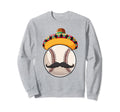 Funny Mexican Baseball Lover Sweatshirt - Graphic Print for Adults - T-Shirt, Sweatshirt, Hoodie
