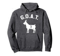 Goat Number 7 Greatest All Time Dad Hoodie - Fun Novelty Design for Adults - T-Shirt, Sweatshirt, Hoodie