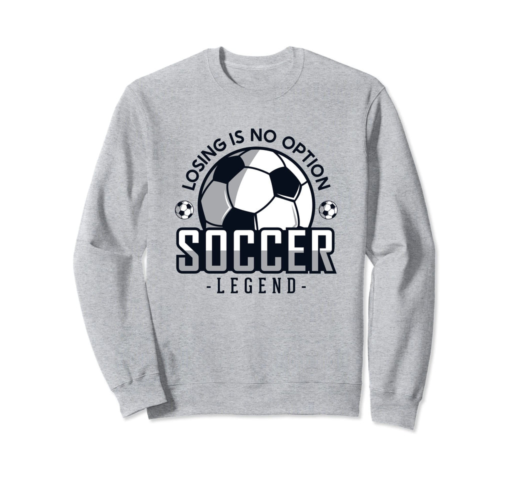 Losing Is No Option Fu Ball Sweatshirt - Casual Everyday Wear for Adults - T-Shirt, Sweatshirt, Hoodie