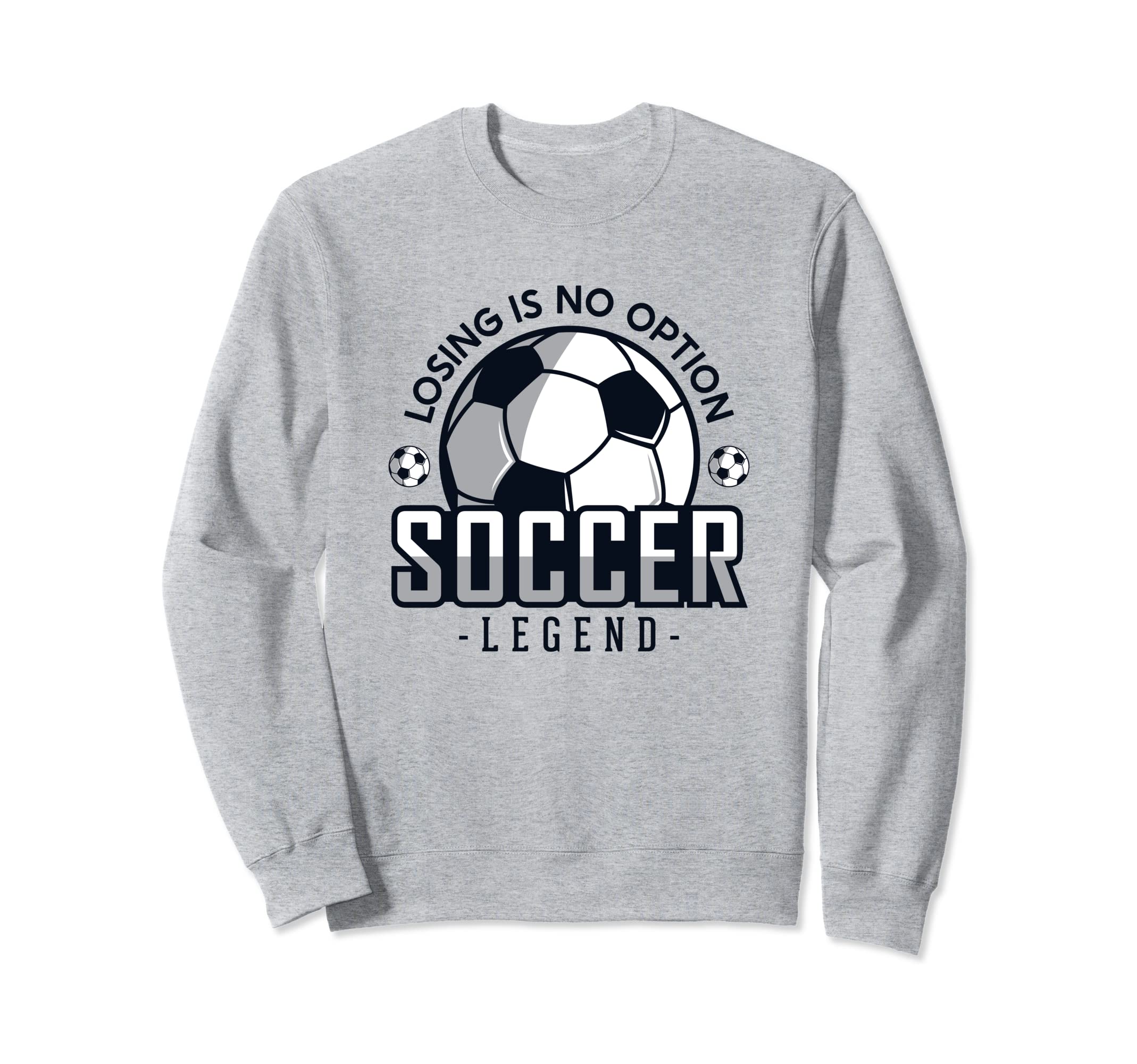 Losing Is No Option Fu Ball Sweatshirt - Casual Everyday Wear for Adults - T-Shirt, Sweatshirt, Hoodie