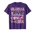Grandma Birthday Cow Rodeo T-Shirt - Casual Everyday Wear for Adults - T-Shirt, Sweatshirt, Hoodie