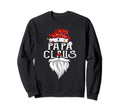 Papa Claus Beard Papa Claus Sweatshirt - Aesthetic Graphic for Adults - T-Shirt, Sweatshirt, Hoodie