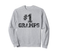 1 Gramps Number One Sports Fathers Sweatshirt - Minimalist Print Men Women - T-Shirt, Sweatshirt, Hoodie