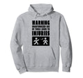 Warning Unauthorized Use Tools Funny Hoodie - Streetwear Style Men Women - T-Shirt, Sweatshirt, Hoodie