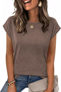 Womens Tops Summer Casual Cap Sleeve Business Dressy - Adult & Kids T-Shirts, Sweatshirts & Hoodies apparel design preview 1