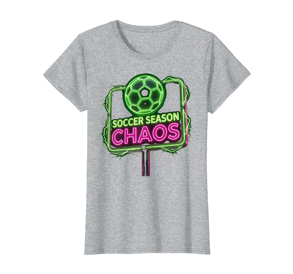 Soccer Mom Soccer Season Chaos T-Shirt - Minimalist Print Men Women - T-Shirt, Sweatshirt, Hoodie
