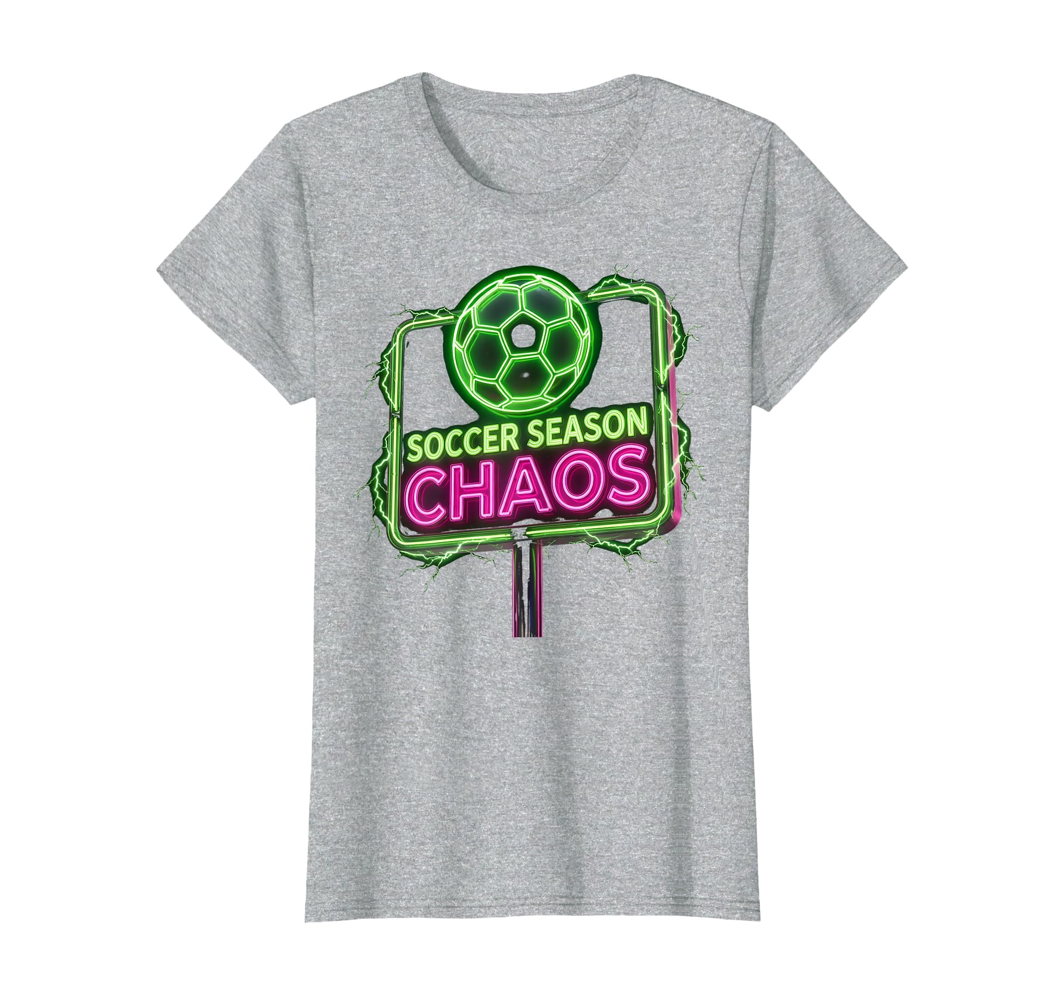 Soccer Mom Soccer Season Chaos T-Shirt - Minimalist Print Men Women - T-Shirt, Sweatshirt, Hoodie