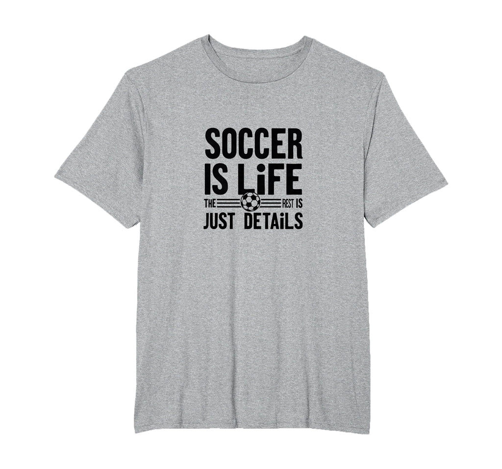 Soccer Is Life Soccer Dads Sporty T-Shirt - Unique Graphic Men Women - T-Shirt, Sweatshirt, Hoodie