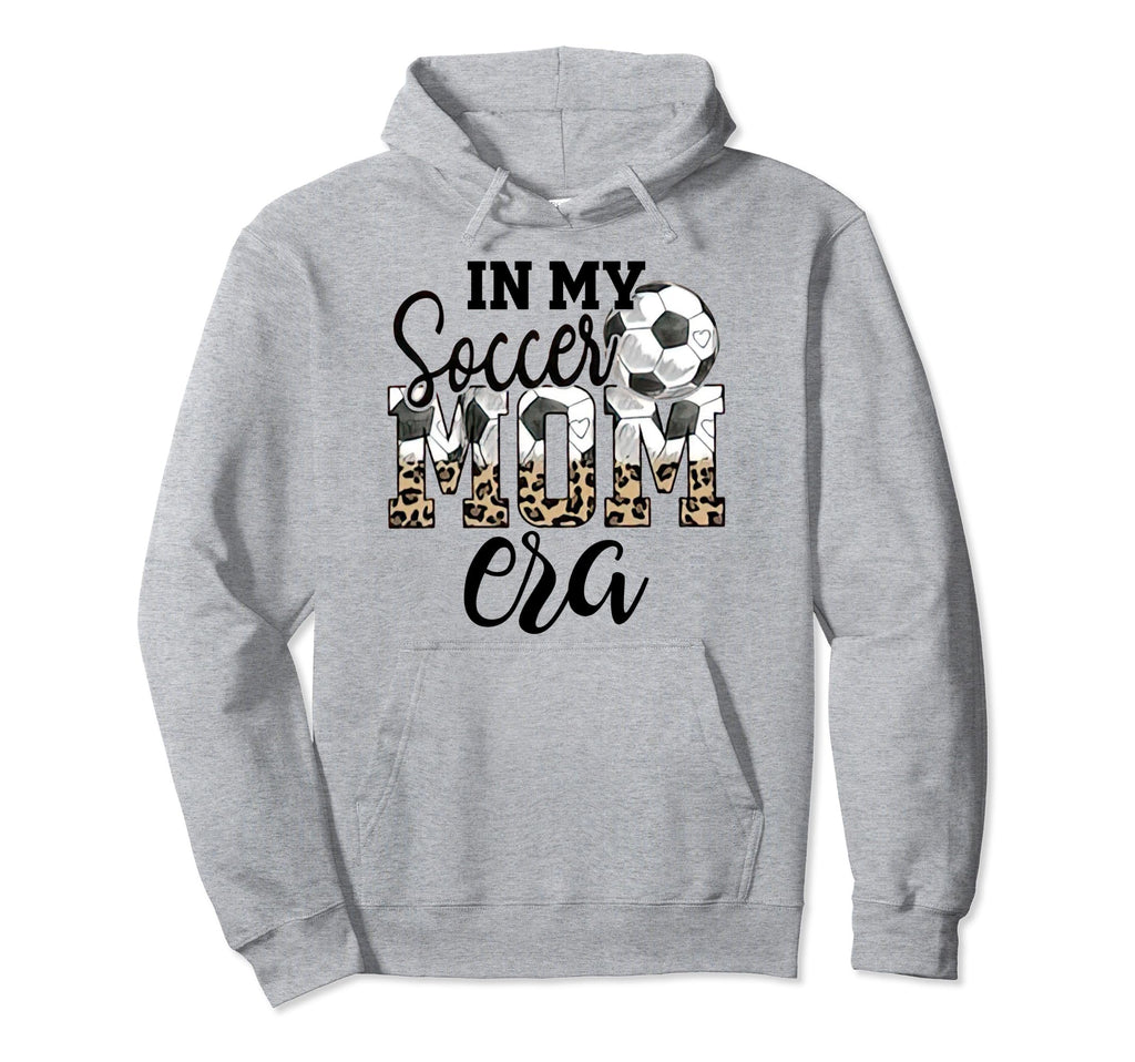 My Soccer Mom Era Leopard Soccer Mom Hoodie - Graphic Print for Adults - T-Shirt, Sweatshirt, Hoodie