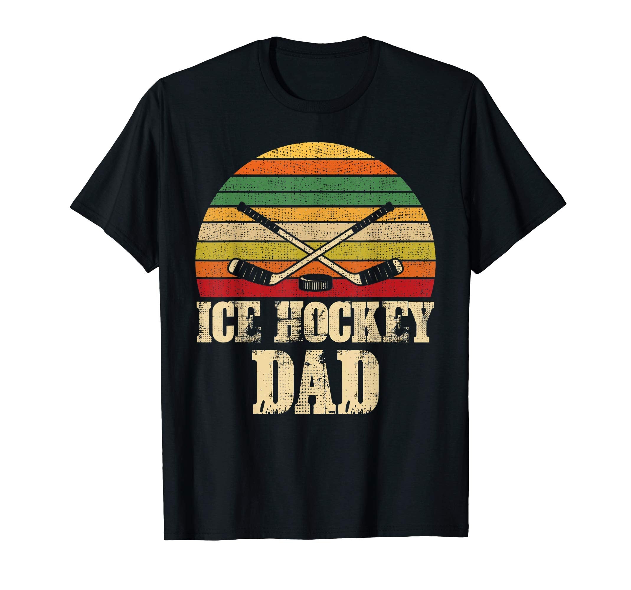 Ice Hockey Dad Fathers Day Present T-Shirt - Trendy Graphic Men Women - T-Shirt, Sweatshirt, Hoodie