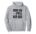 Nicu Graduate 2024 Celebration Proud Dad Hoodie - Novelty Apparel Unisex - T-Shirt, Sweatshirt, Hoodie
