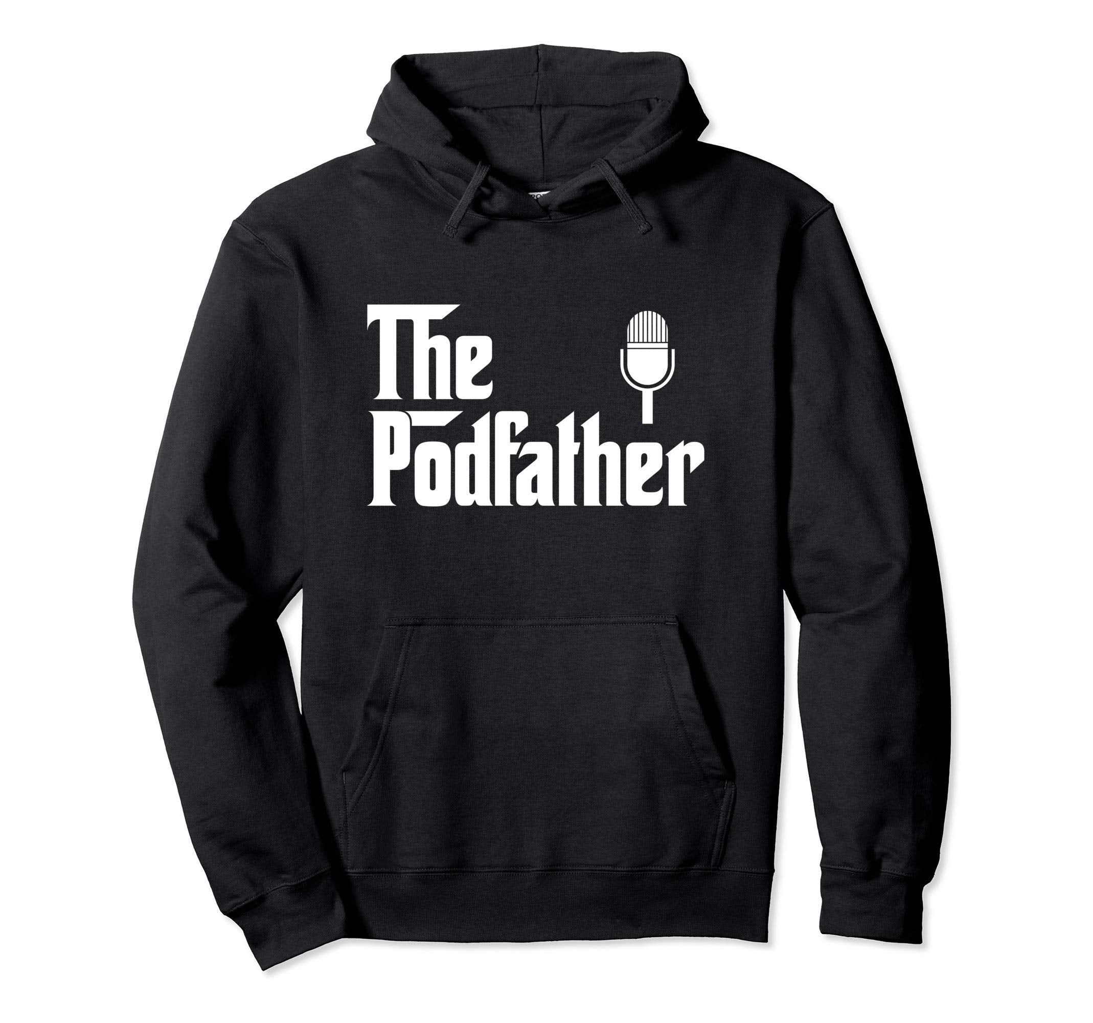 Podcast Father Funny Podcasting Legend Hoodie - Custom Art Print Unisex - T-Shirt, Sweatshirt, Hoodie