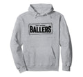 Busy Raising Ballers Baseball Love Hoodie - Fun Novelty Design Men Women - T-Shirt, Sweatshirt, Hoodie