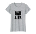 Soccer Dad Life Proud Sideline Supporter T-Shirt - Trendy Graphic Unisex - T-Shirt, Sweatshirt, Hoodie