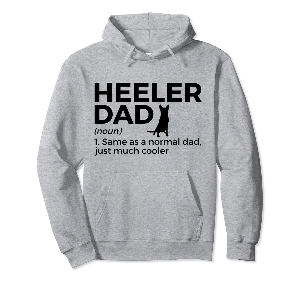 Heeler Dad Definition Funny Cattle Hoodie - Aesthetic Graphic Men Women - T-Shirt, Sweatshirt, Hoodie