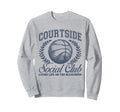Basketball Mom Matching Courtside Sweatshirt - Minimalist Print for Adults - T-Shirt, Sweatshirt, Hoodie