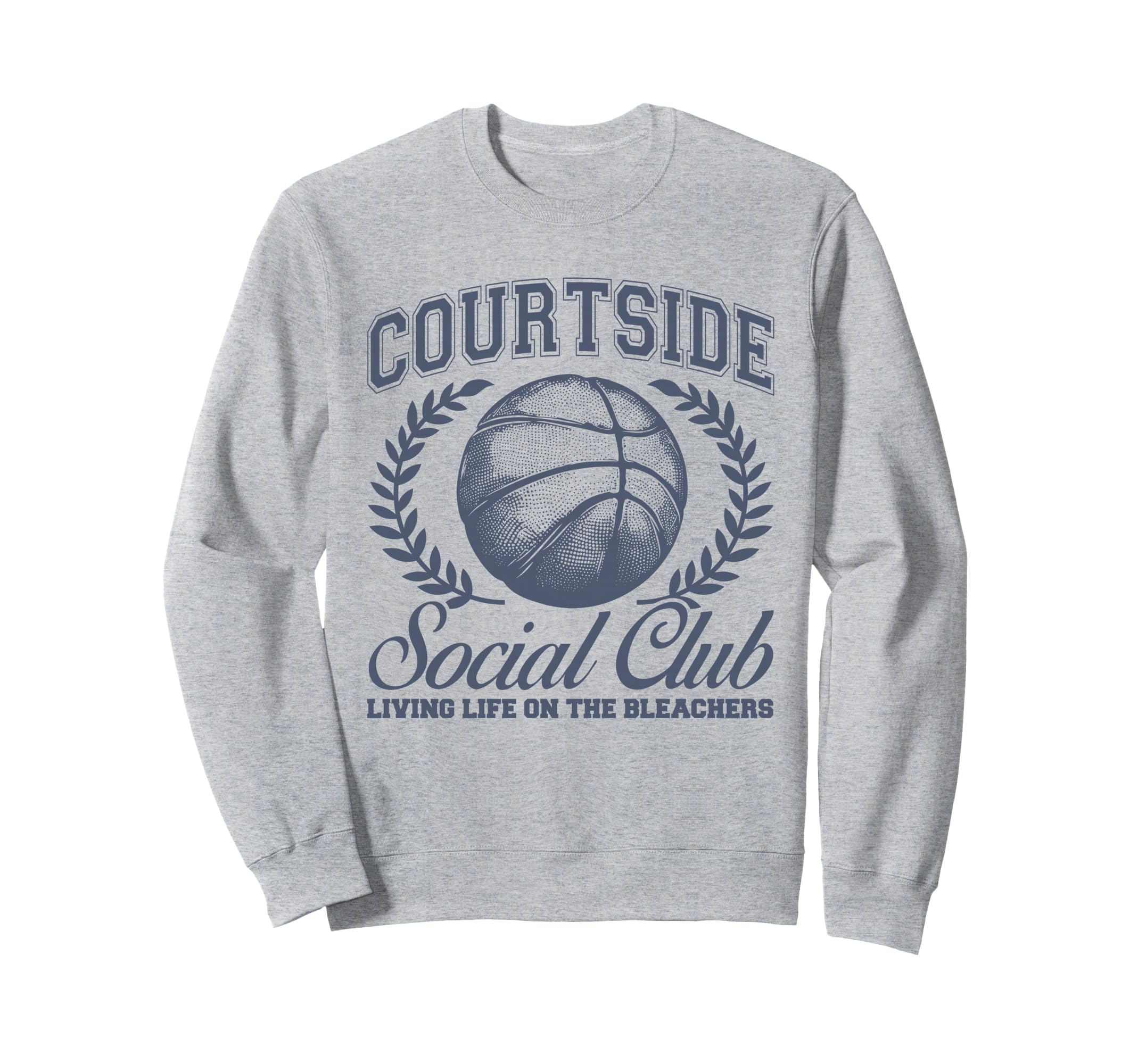 Basketball Mom Matching Courtside Sweatshirt - Minimalist Print for Adults - T-Shirt, Sweatshirt, Hoodie