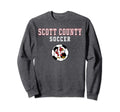 Scott County Middle School Soccer Sweatshirt - Trendy Graphic Men Women - T-Shirt, Sweatshirt, Hoodie