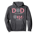 Dad Birthday Winter Onederland 1St Birthday Hoodie - Graphic Print Unisex - T-Shirt, Sweatshirt, Hoodie