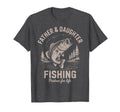 Father Daughter Matching Fishing T-Shirt - Unique Graphic Men Women - T-Shirt, Sweatshirt, Hoodie