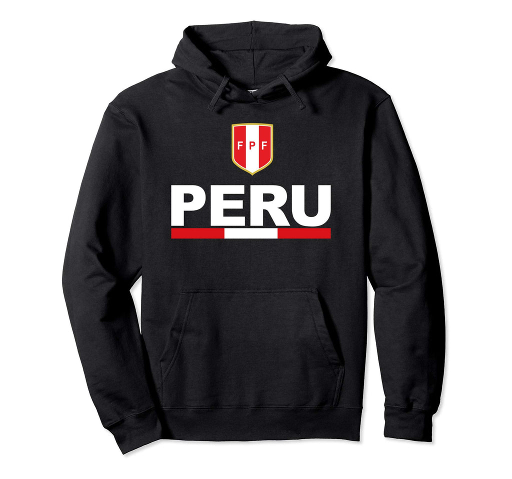 Peruano Futbol Camiseta Peruvian Flag Hoodie - Streetwear Style for Adults - T-Shirt, Sweatshirt, Hoodie