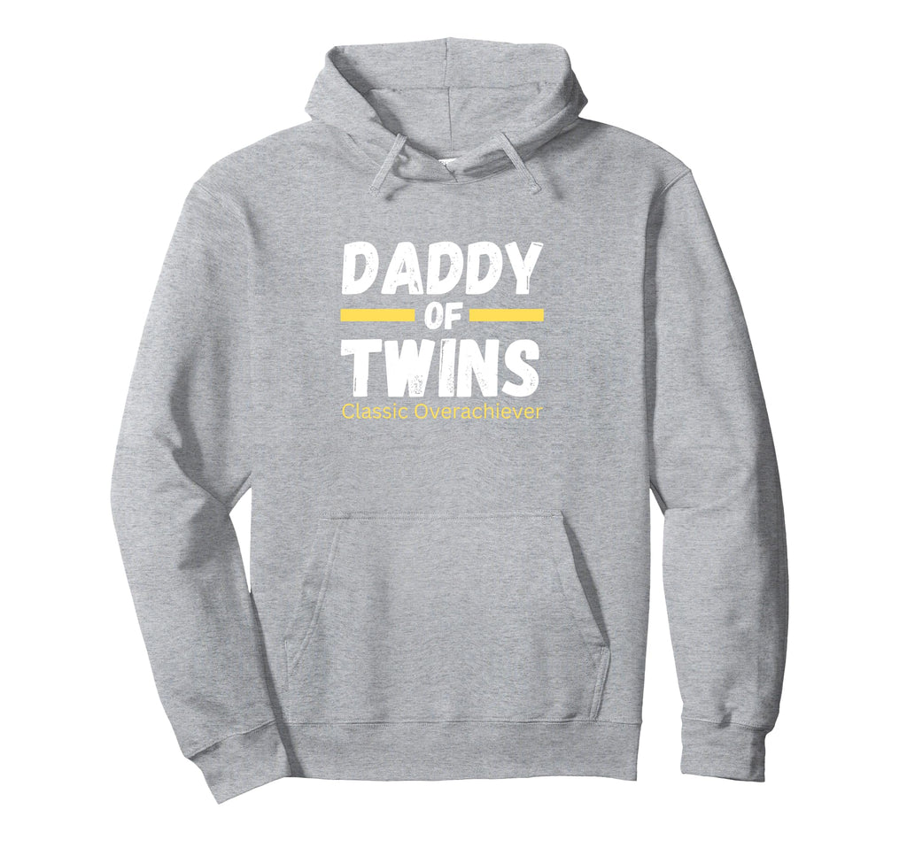 Funny Daddy Twins Father Twins Tees Twin Dad Hoodie - Graphic Print Unisex - T-Shirt, Sweatshirt, Hoodie