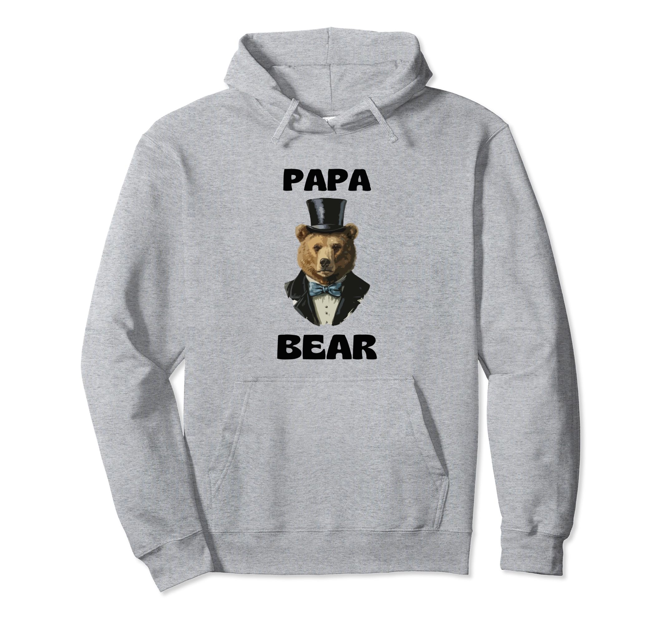 Mens Papa Bear Papa Bear Lover Fathers Hoodie - Aesthetic Graphic Unisex - T-Shirt, Sweatshirt, Hoodie