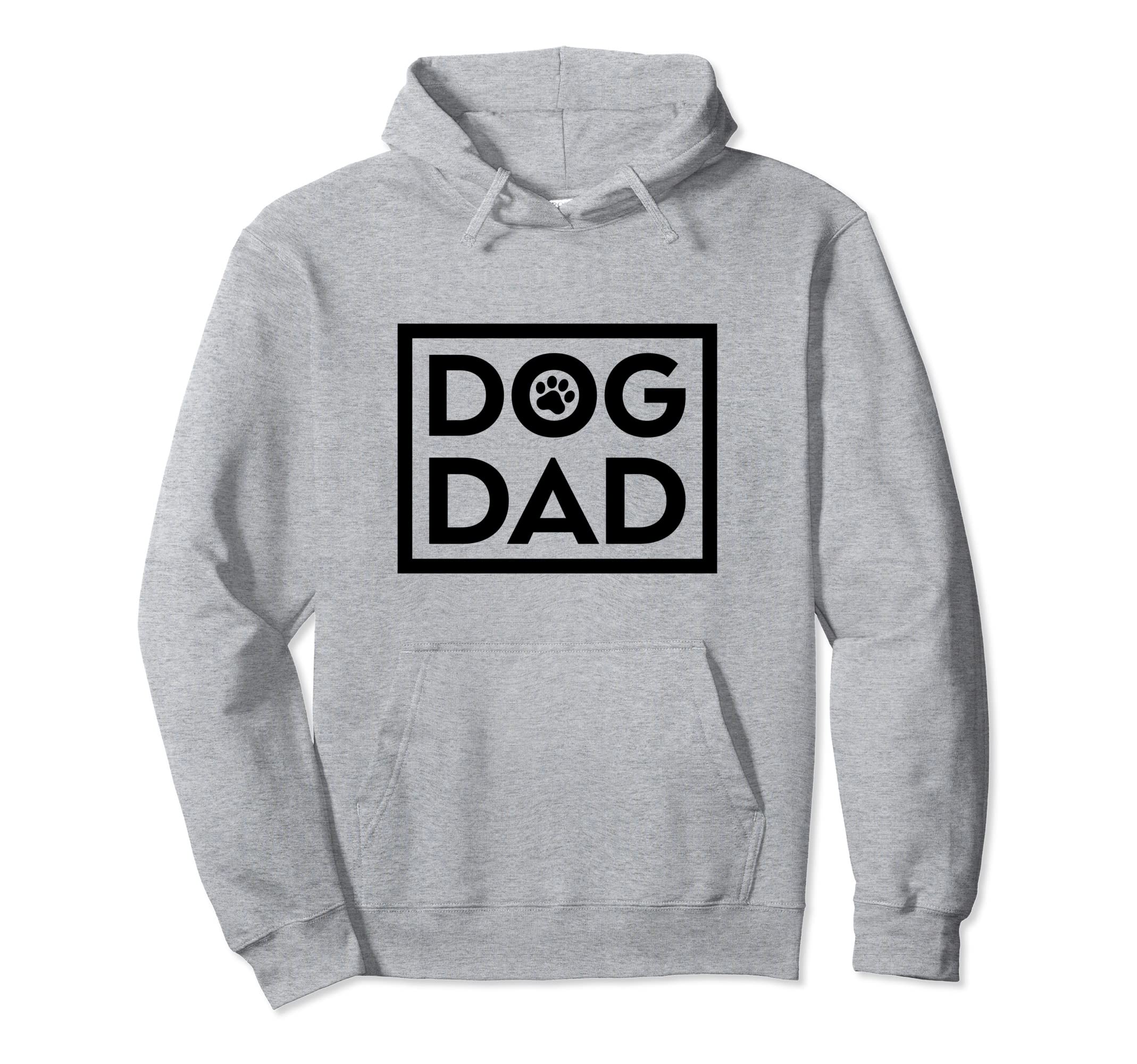 Dog Dad Hoodie - Graphic Print Unisex - T-Shirt, Sweatshirt, Hoodie