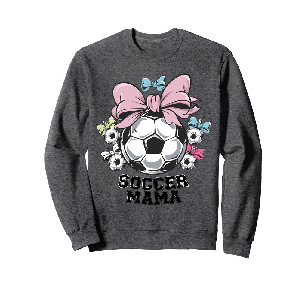 Soccer Mom Proud Supporter Team Sweatshirt - Casual Everyday Wear Men Women - T-Shirt, Sweatshirt, Hoodie