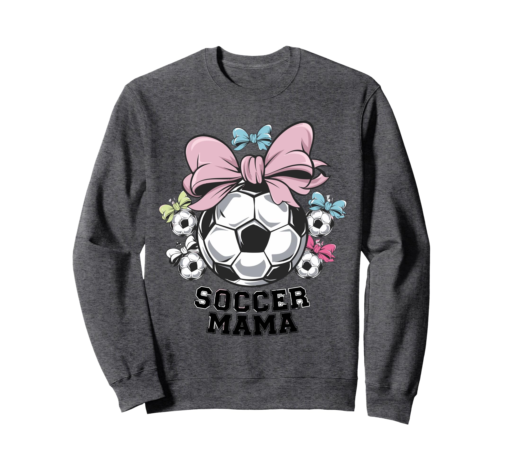 Soccer Mom Proud Supporter Team Sweatshirt - Casual Everyday Wear Men Women - T-Shirt, Sweatshirt, Hoodie