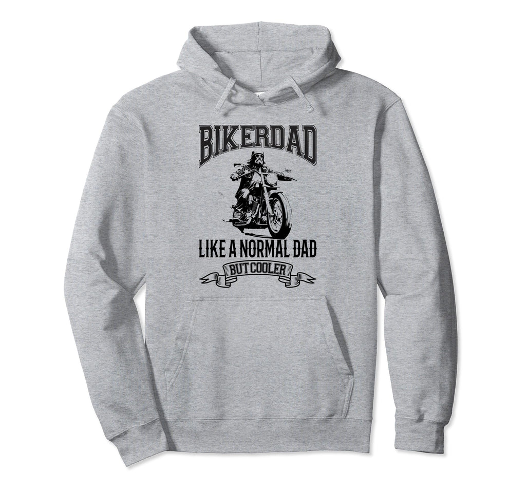 Motorcycle Biker Dad Father Gift Daddy Hoodie - Graphic Print Men Women - T-Shirt, Sweatshirt, Hoodie