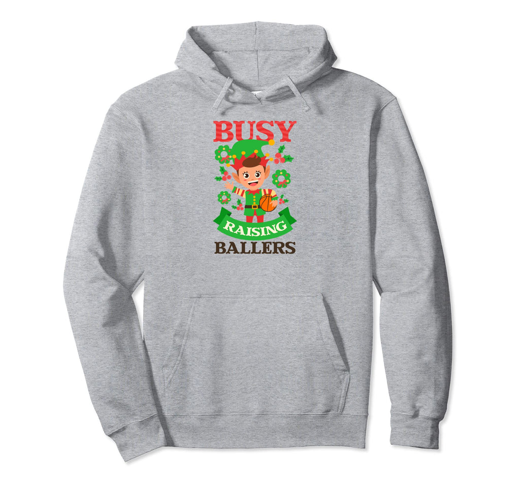 Busy Raising Ballers Basketball Hoodie - Trendy Graphic Men Women - T-Shirt, Sweatshirt, Hoodie