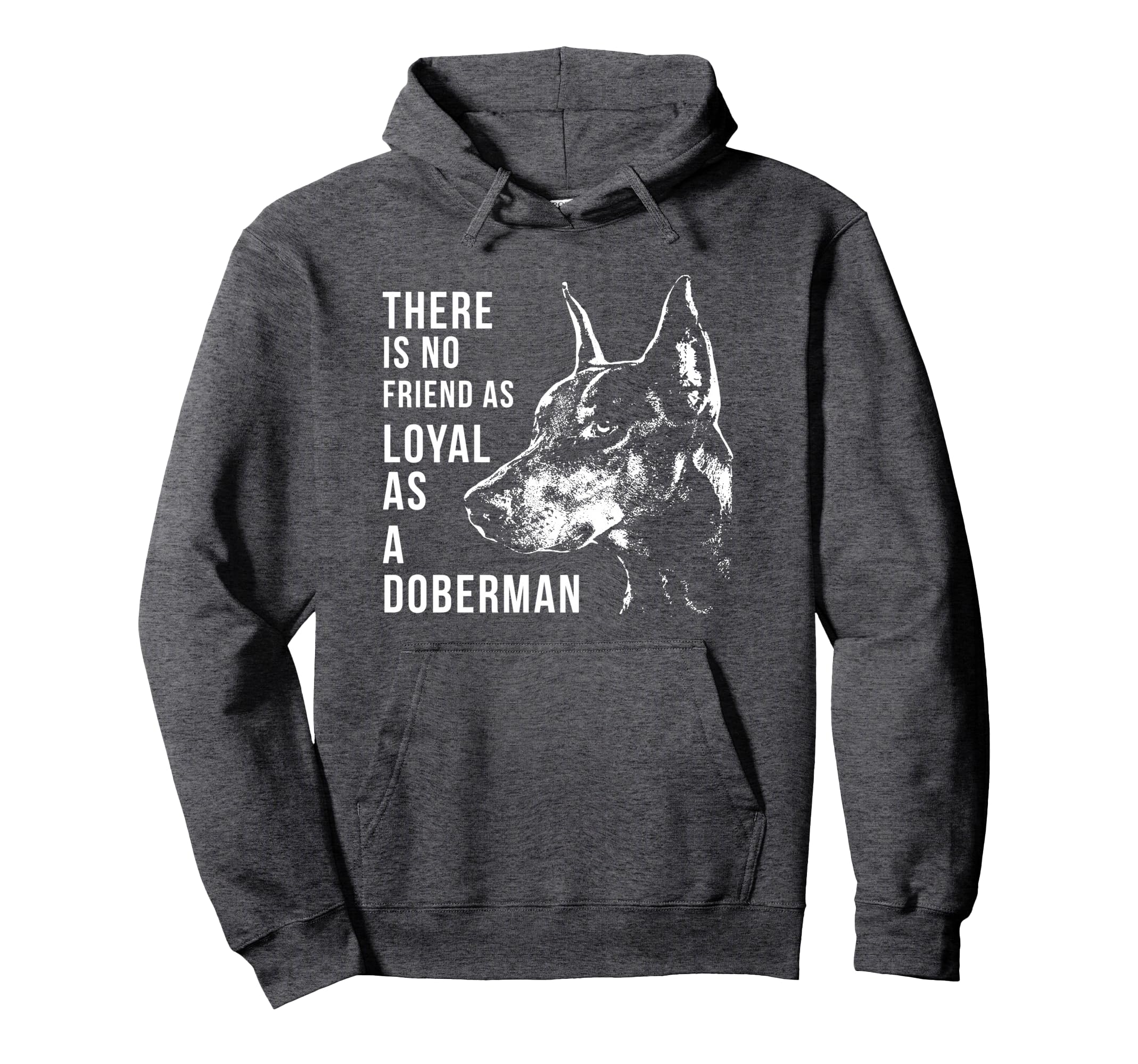 Doberman Dog Mom Dog Dad Doberman Hoodie - Minimalist Print for Adults - T-Shirt, Sweatshirt, Hoodie