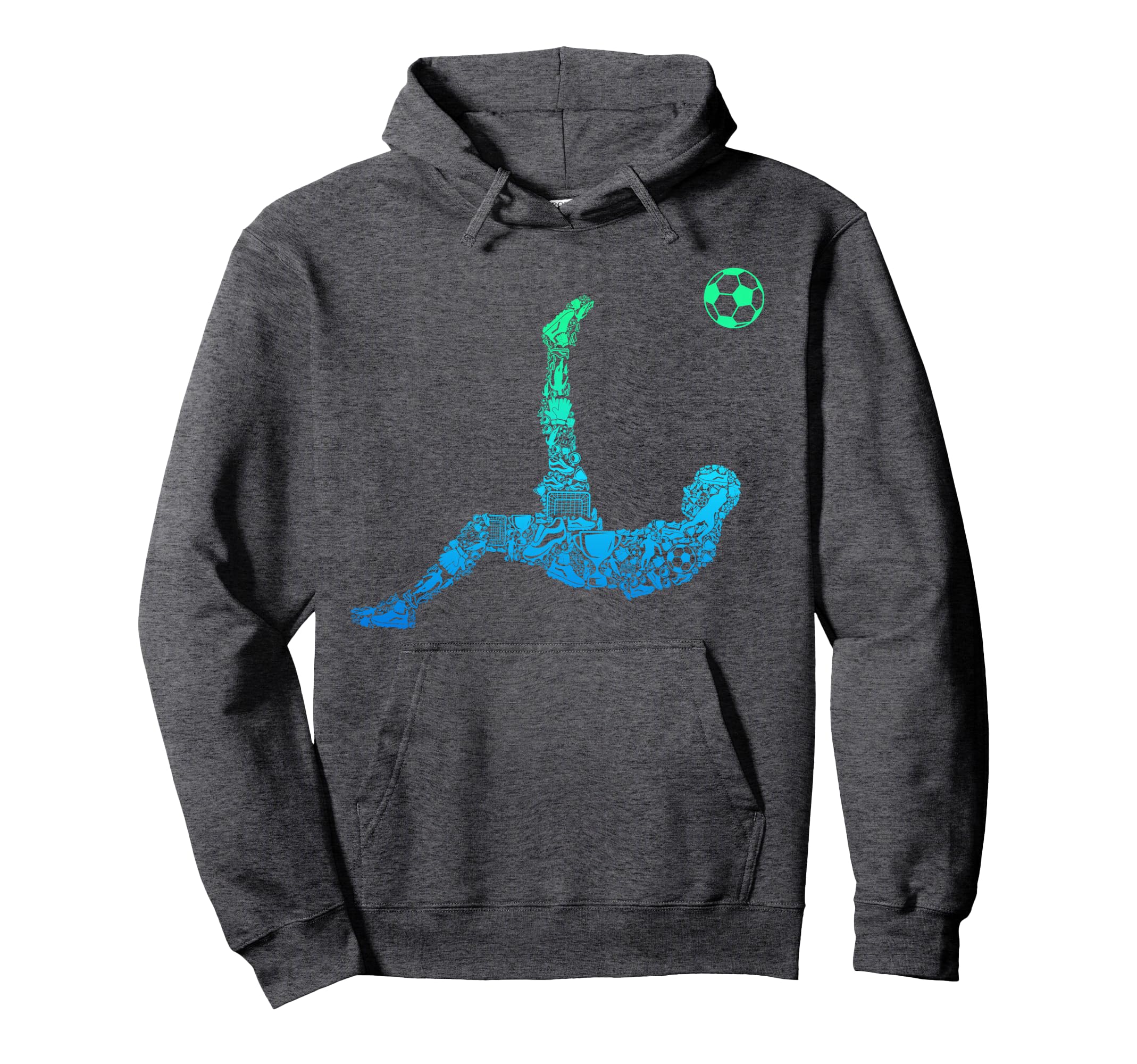 Soccer Players Hoodie - Unique Graphic for Adults - T-Shirt, Sweatshirt, Hoodie