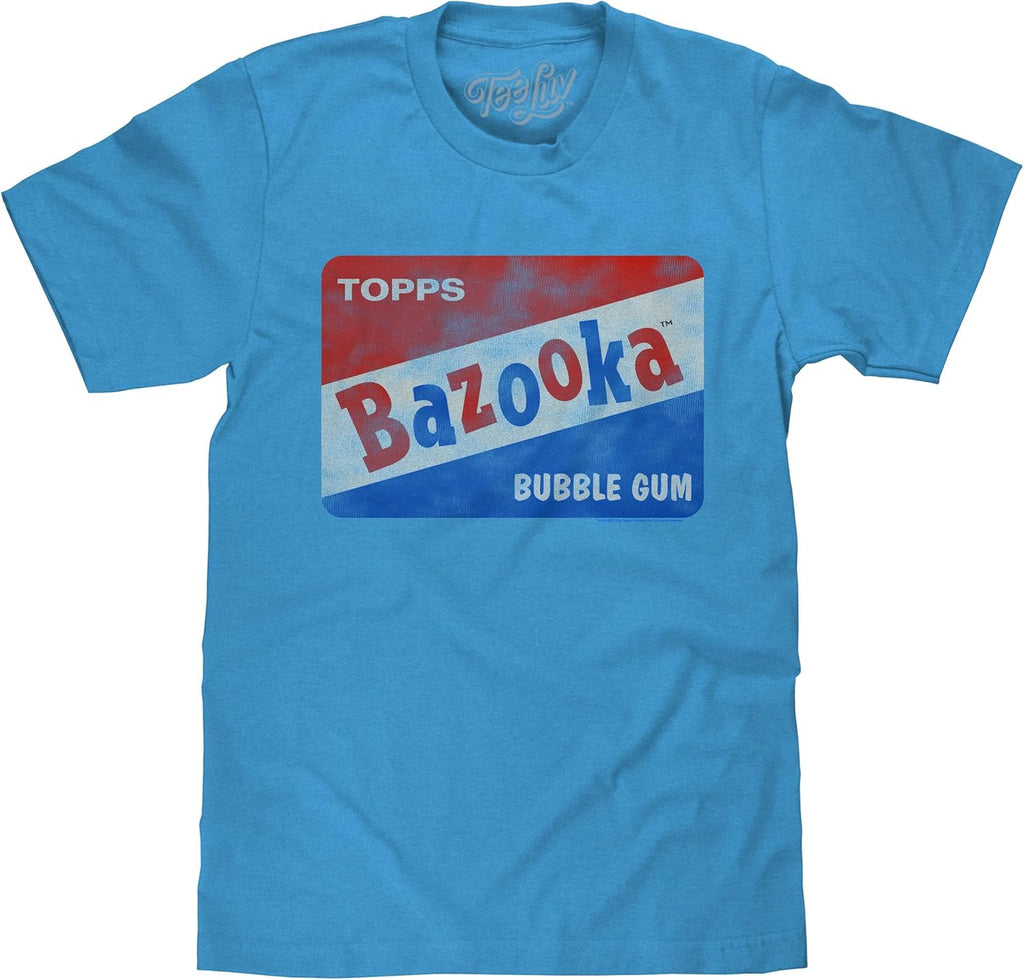 Men's Bazooka Bubble Gum Vintage Topps Candy Logo - Adult & Kids T-Shirts, Sweatshirts & Hoodies apparel design preview 1