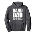 Funny Marching Band Dad Father Fathers Day Hoodie - Unique Graphic Unisex - T-Shirt, Sweatshirt, Hoodie