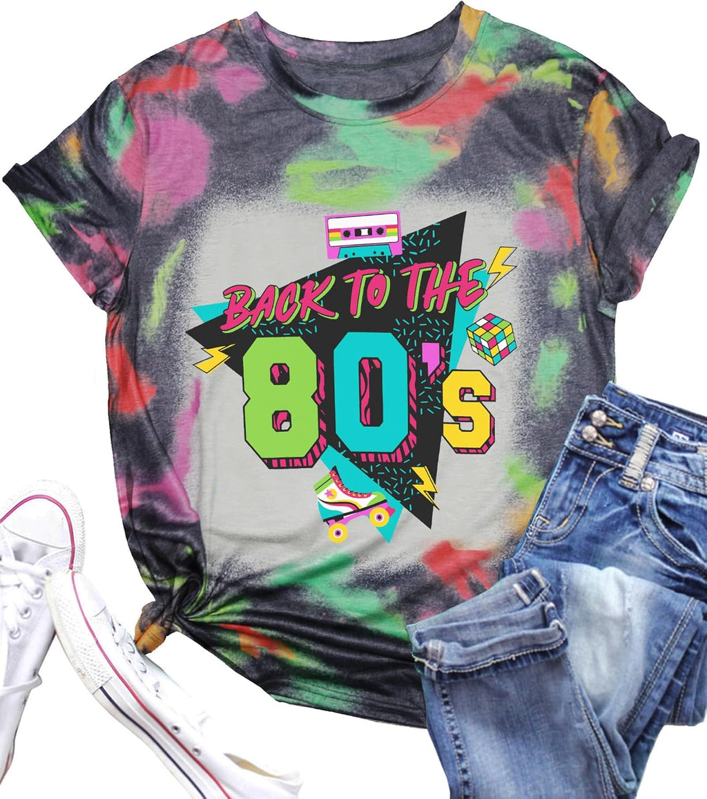 I Love The 80's for Women Vintage Music Graphic Party - Adult & Kids T-Shirts, Sweatshirts & Hoodies apparel design preview 1