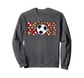 Soccer Mom Red Cheetah Leopard Soccer Sweatshirt - Novelty Apparel Unisex - T-Shirt, Sweatshirt, Hoodie