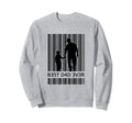 Best Dad Ever Expectant Father Barcode Sweatshirt - Graphic Print Unisex - T-Shirt, Sweatshirt, Hoodie
