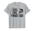 Bonus Dad Fishing Reel Bonus Dad T-Shirt - Minimalist Print for Adults - T-Shirt, Sweatshirt, Hoodie
