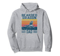 Best Bearded Dragon Dad Bearded Dragon Hoodie - Minimalist Print for Adults - T-Shirt, Sweatshirt, Hoodie